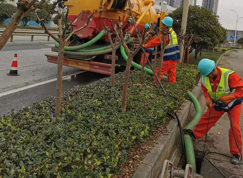 双台子市政管道清淤